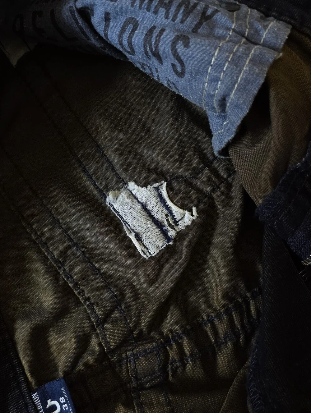True Religion - Ricky Super T Corduroy Pants - Size 38 - Gold & Black Over-Dye